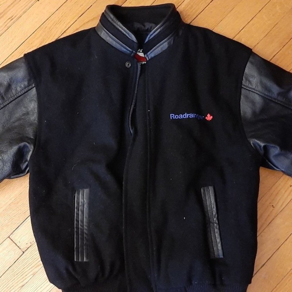 Varsiry leather jacket unisex